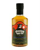 Phantom Spirits Æblerov Frankofil Tokaji Cider Cask Aged Rom indeholder 50 centiliter med 43 procent alkohol